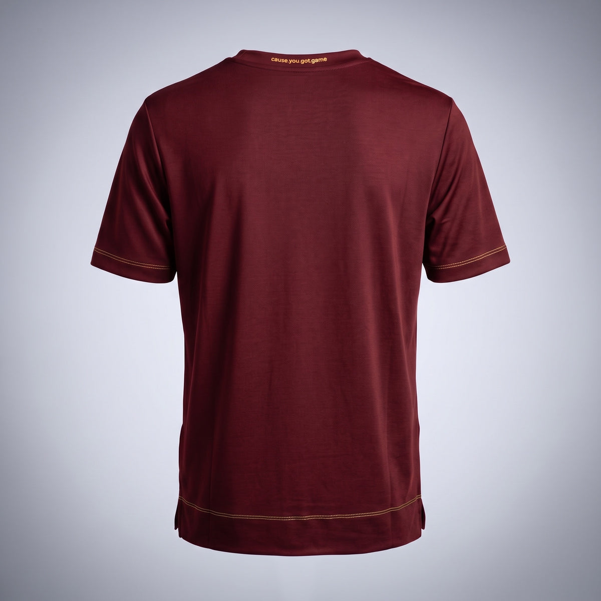 eWear Gaming Shirt in inferno red, Rückansicht