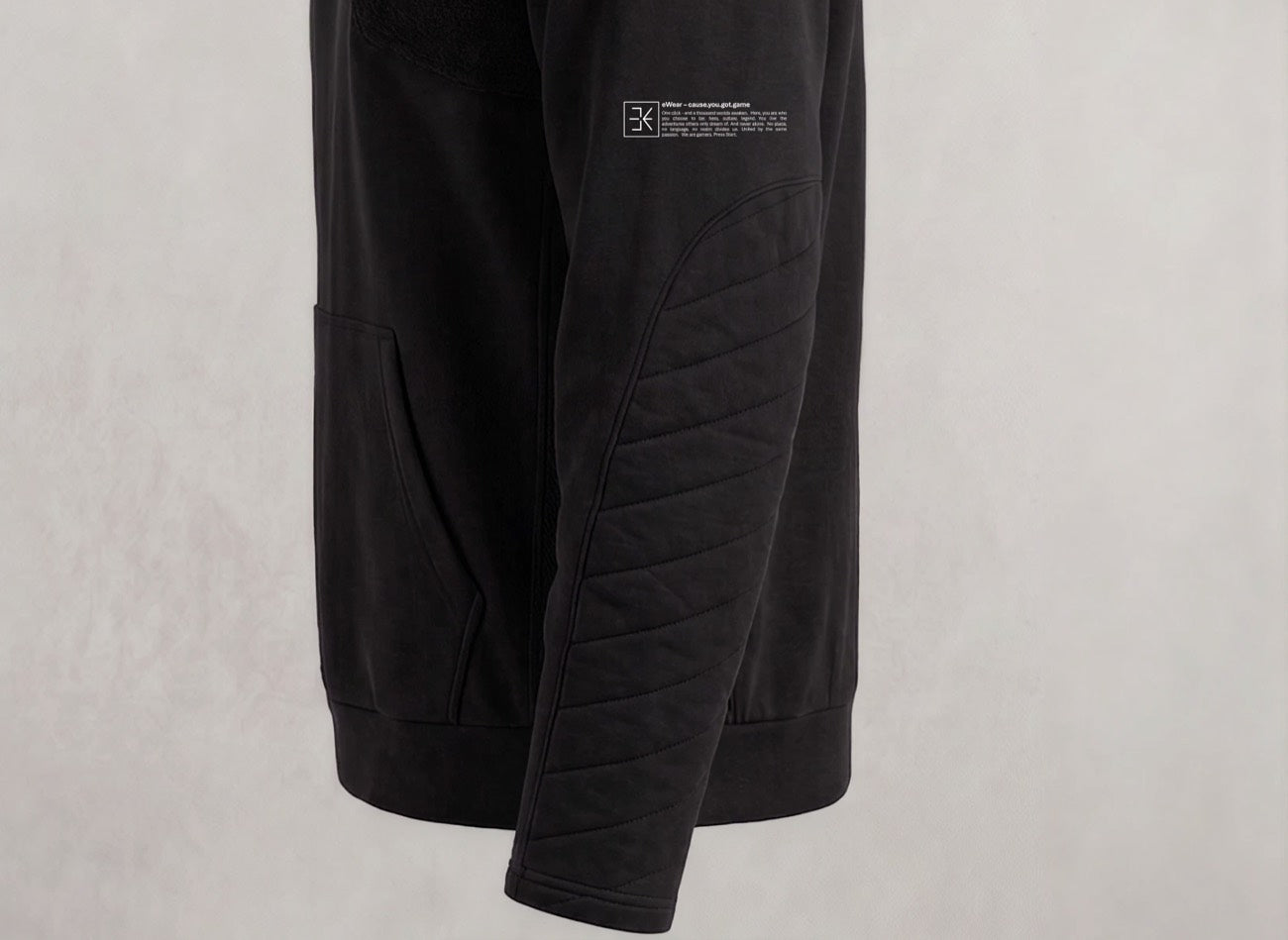 Gepolsterter Ärmel am Gen2 Hoodie